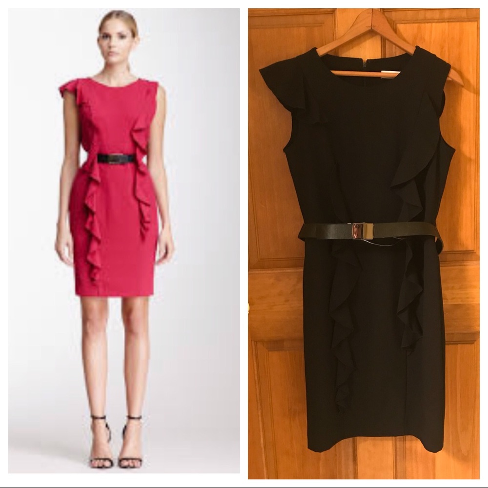 LBD Little Black Dress with Ruffles Size 4 NWT! 🖤